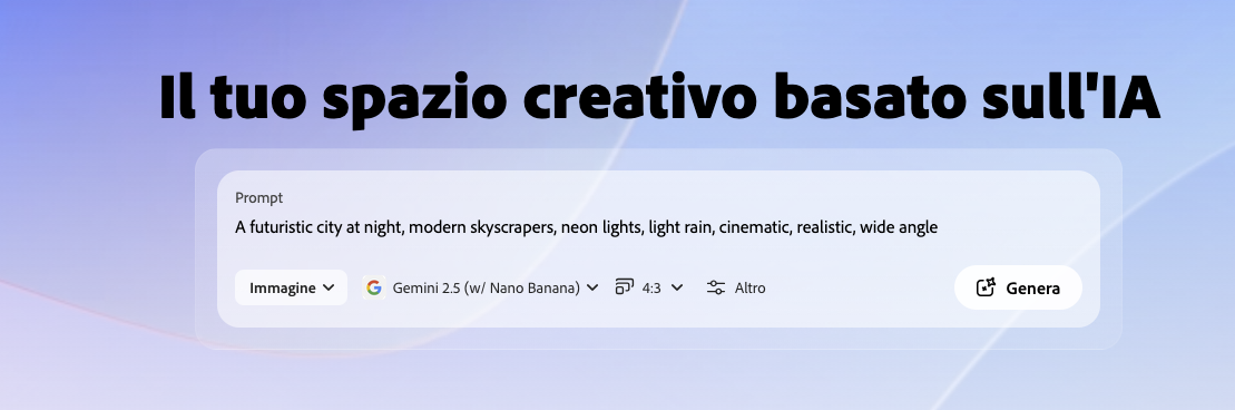 Firefly prompt screenshot